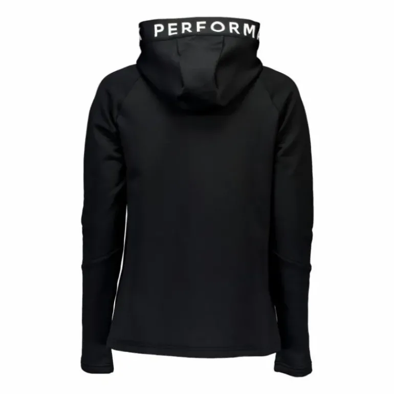 W Rider Zip Hood Black