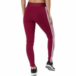 W 3s Leg Legacy Burgundy/white