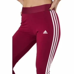 W 3s Leg Legacy Burgundy/white