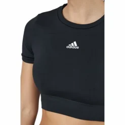 W Sml Fit T Black/white