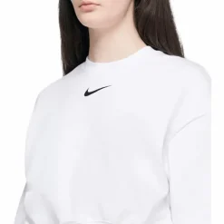 W Sportswear Swoosh Crew White