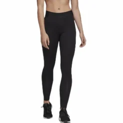 W Stacked Logo Cotton Tights Black / White