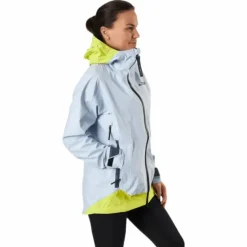 W Terrex Myshelter Gore-Tex Active Jacket Halo Blue / Acid Yellow