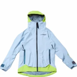 W Terrex Myshelter Gore-Tex Active Jacket Halo Blue / Acid Yellow