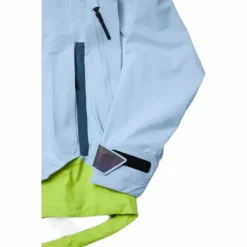 W Terrex Myshelter Gore-Tex Active Jacket Halo Blue / Acid Yellow