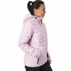 W Thermic Ski Down Jacket Pink Lavender