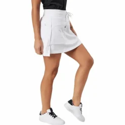 W Wrp Knt Skort White