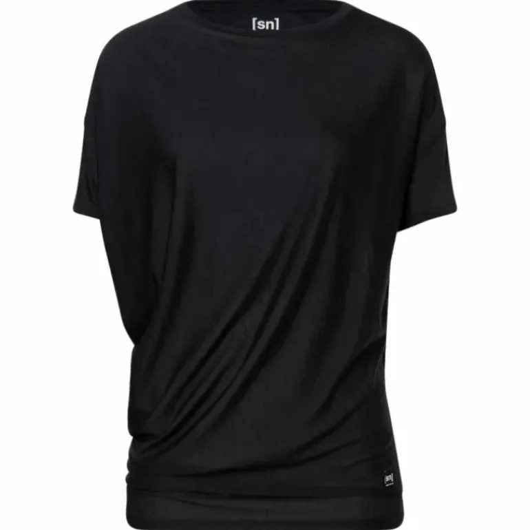 W Yoga Loose Tee Black
