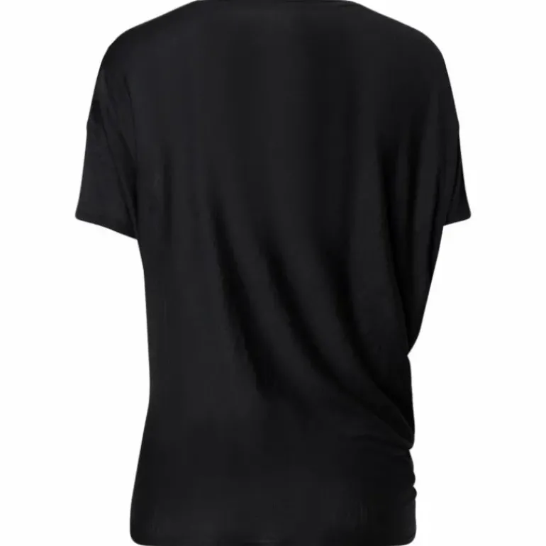 W Yoga Loose Tee Black