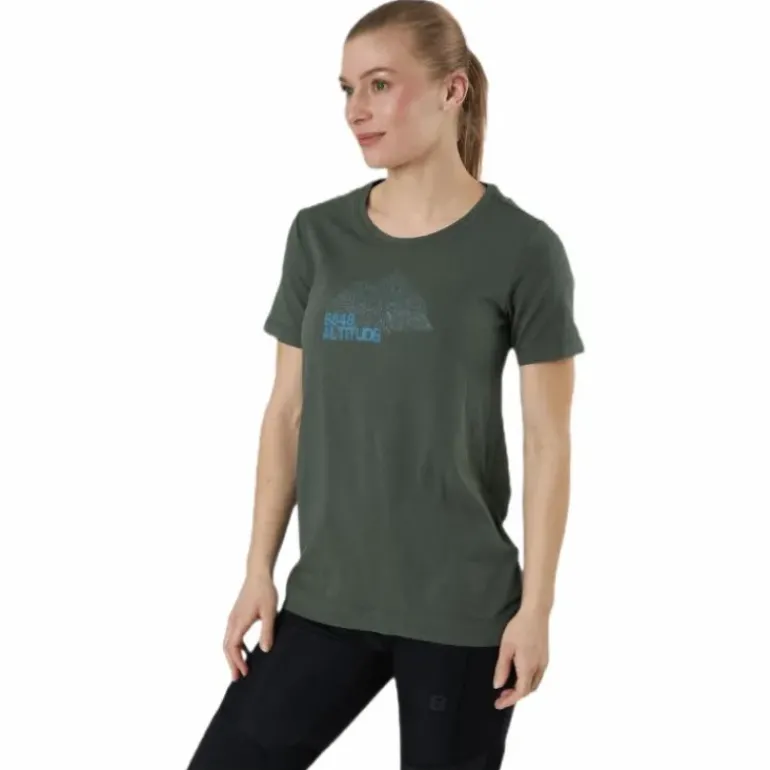 Waterlily Tee Green