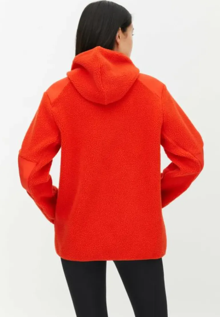 Wazzi Pile Hoodie Poinciana