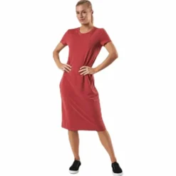Willow Life S/S Dress Red