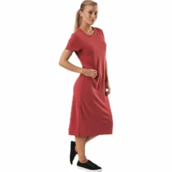 Willow Life S/S Dress Red