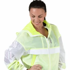 Windbreaker With Tape Yellow