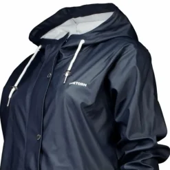 Wings A-shape Rain Coat Navy Blaze