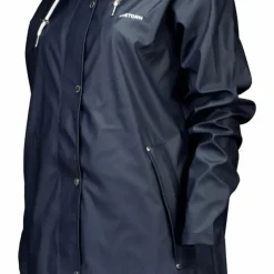 Wings A-shape Rain Coat Navy Blaze