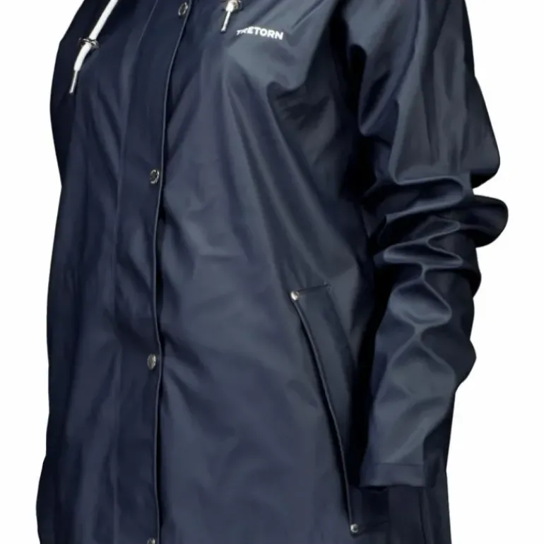 Wings A-shape Rain Coat Navy Blaze