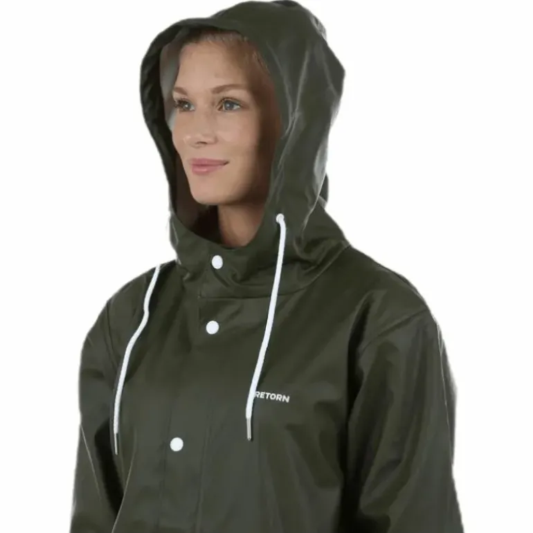Wings Rain Jacket Green