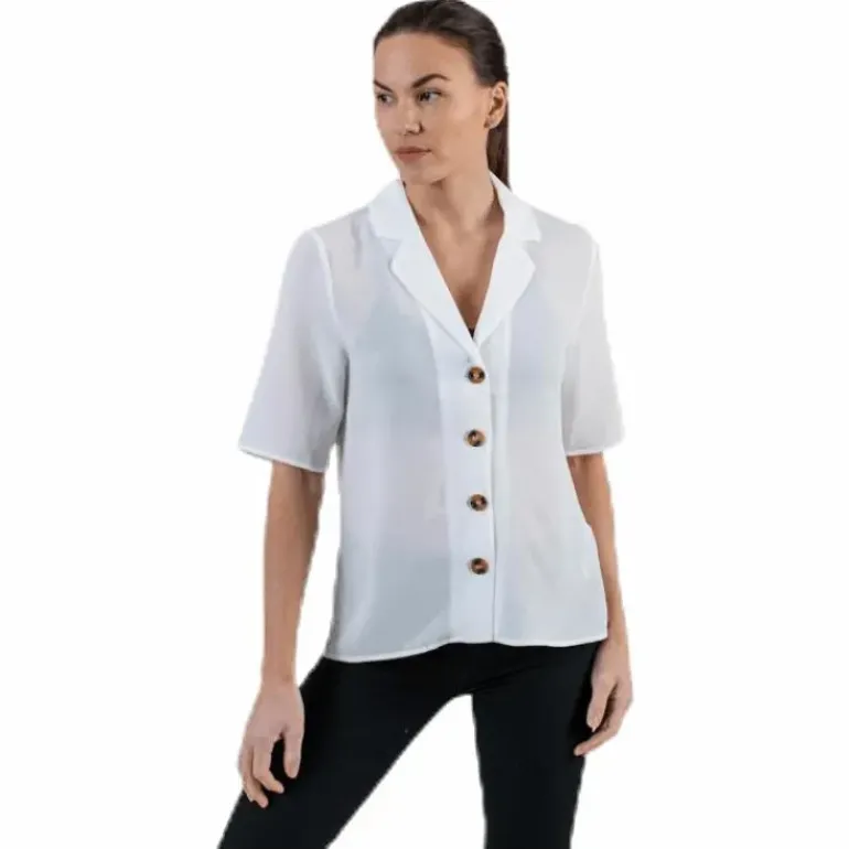 Winner Button Shirt White