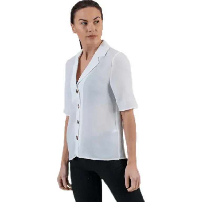 Winner Button Shirt White
