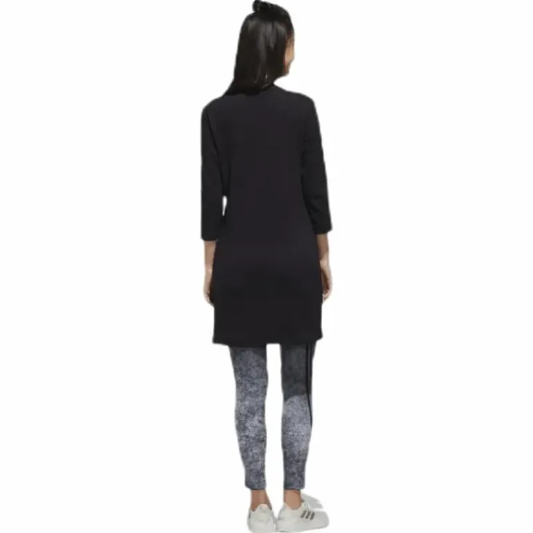 Wmn Dress White/Black