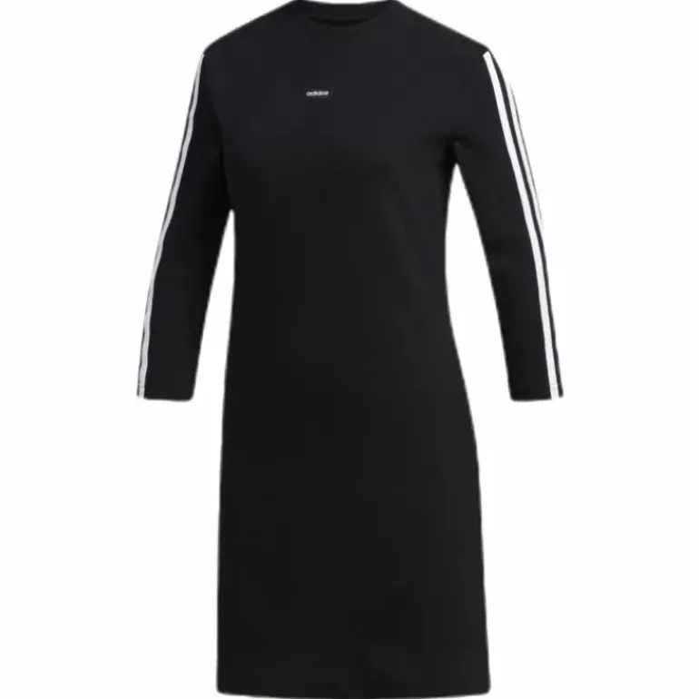 Wmn Dress White/Black