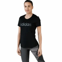 Women D2M Logo T-Shirt Black / Grey Six