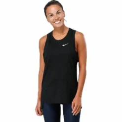 Women Elite Tank Black/White
