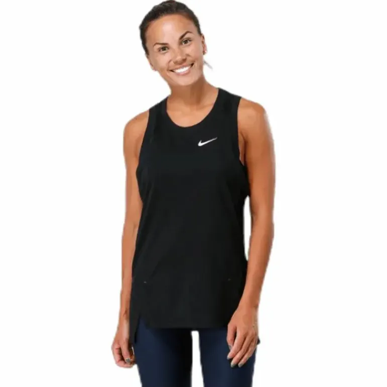 Women Elite Tank Black/White