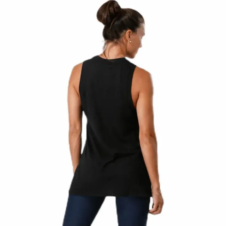 Women Elite Tank Black/White