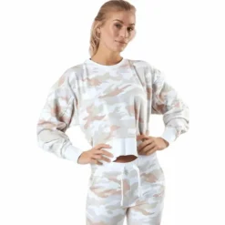 Women'S Dri-Fit Get Fit Training Crew White/White