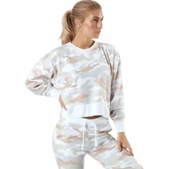 Women'S Dri-Fit Get Fit Training Crew White/White