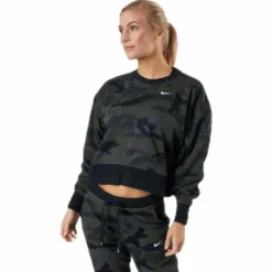 Women'S Dri-Fit Get Fit Training Crew Thunder Grey/White