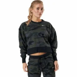 Women'S Dri-Fit Get Fit Training Crew Thunder Grey/White