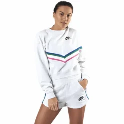 Womens Nsw Heritage Crew Birch Heather/Black