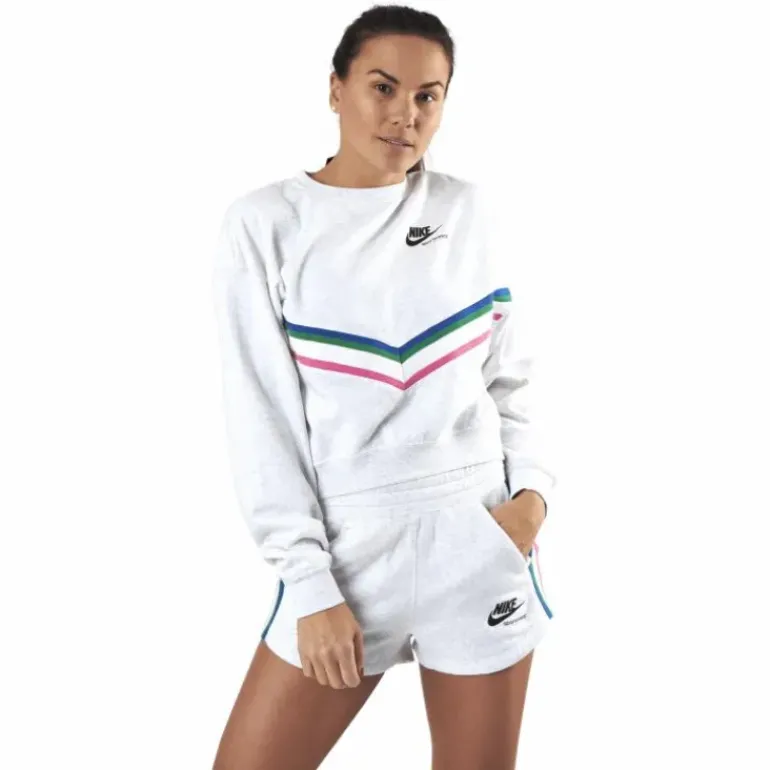 Womens Nsw Heritage Crew Birch Heather/Black