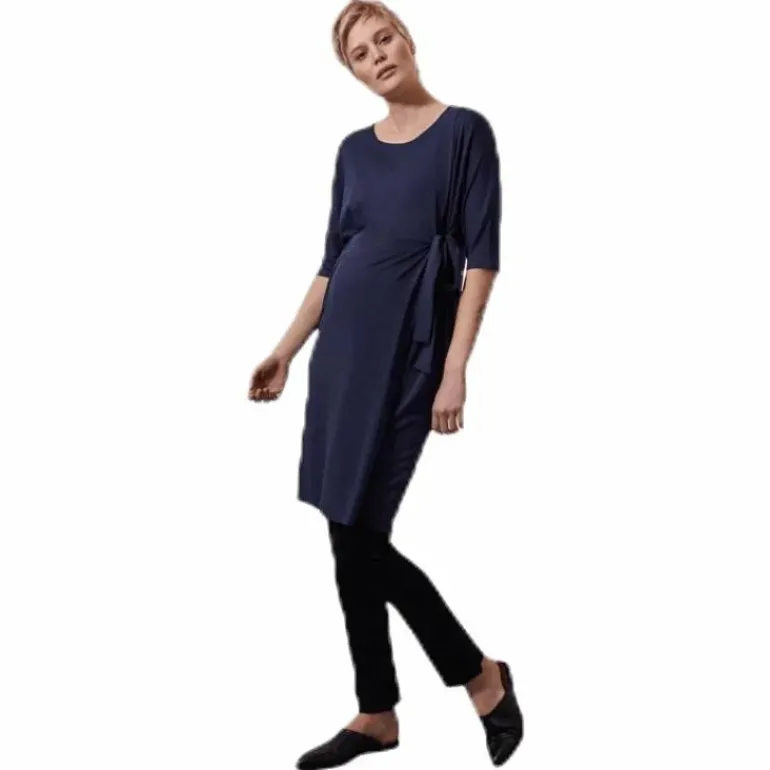 Wonton Dress Blue