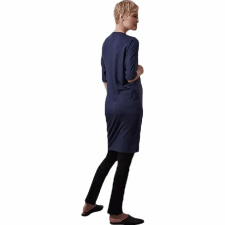 Wonton Dress Blue