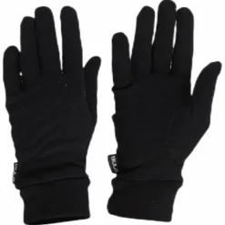 Wool Glove Liner Black
