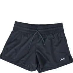 Wor Knit Poly Short Black