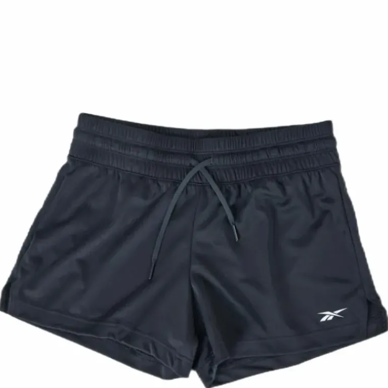 Wor Knit Poly Short Black