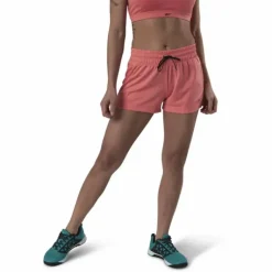 Wor Knit Poly Short Pink