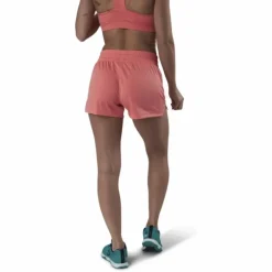 Wor Knit Poly Short Pink