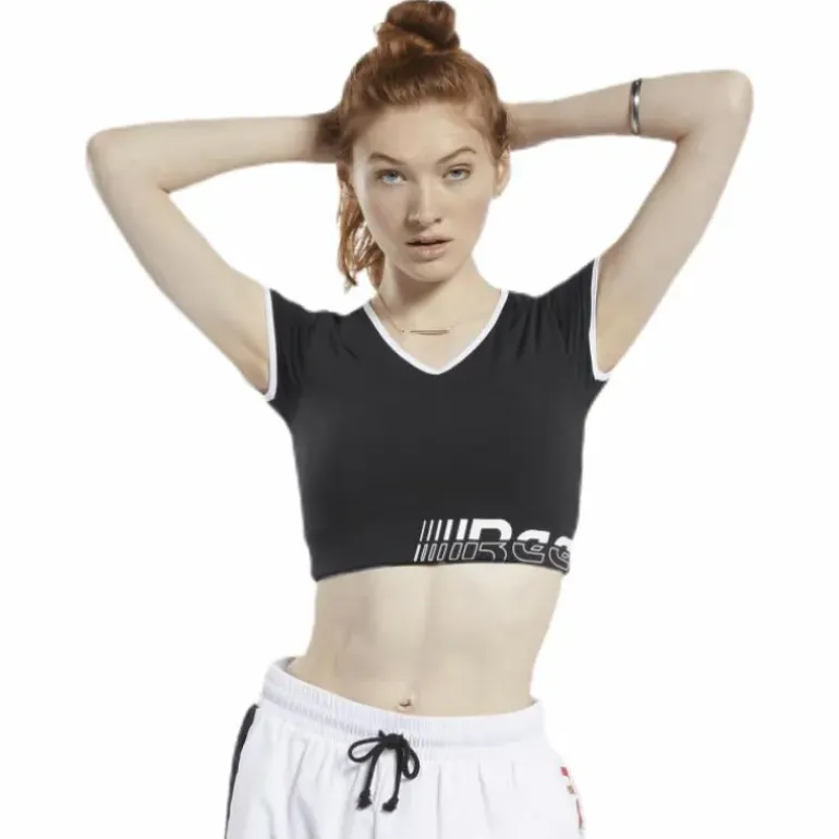Wor Myt Bralette Tee Black