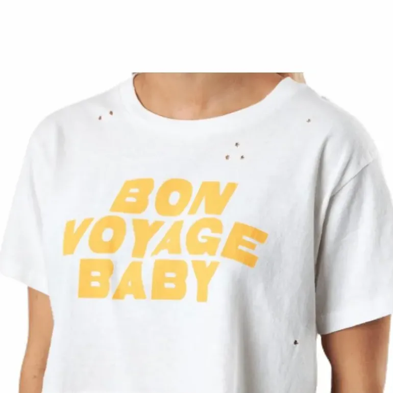 Worn Away Tee White