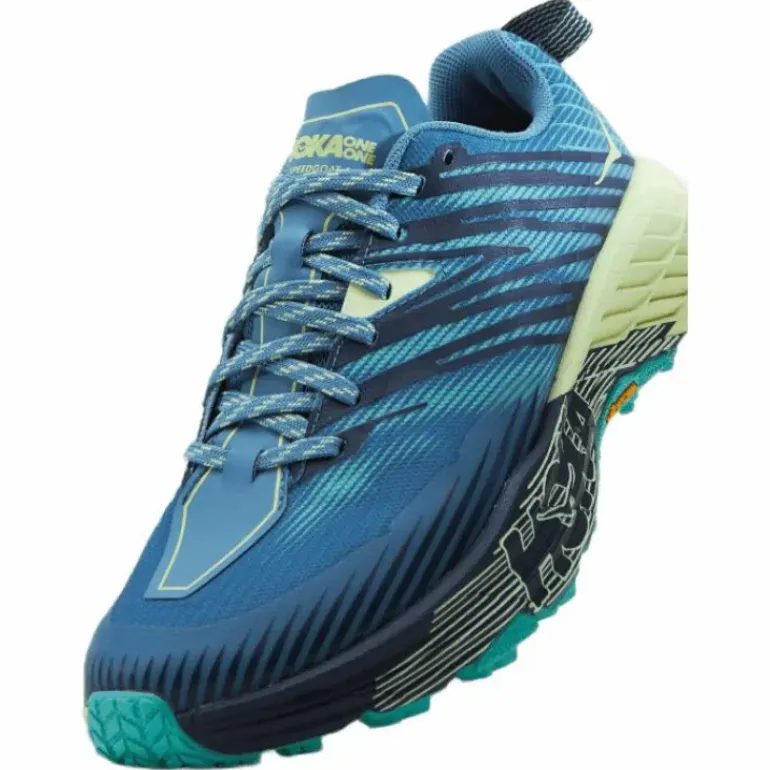 W speedgoat 4 wide Provincial blue / luminary gre