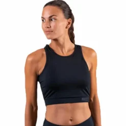 Yin Crop Top Black