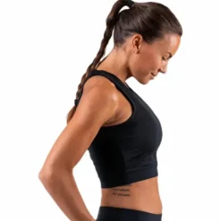 Yin Crop Top Black