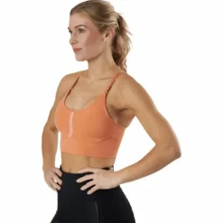 Yoga Indy Eyelet Light Bra Orange