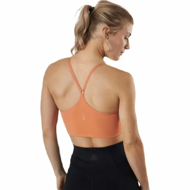 Yoga Indy Eyelet Light Bra Orange